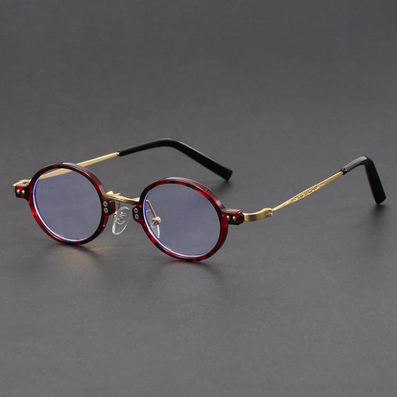 Lighting Jockey - Vintage Round Blue Light Blocking Glasses
