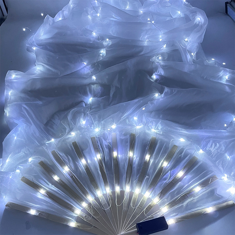 Decor Lighting Fans - 1 Piece LED Belly Dance Fan