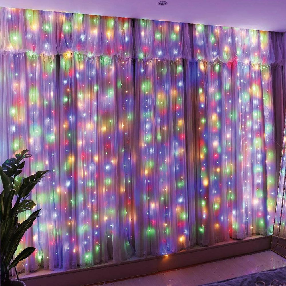 3/6m Curtain LED String Lights - огляд і ціна Fairy Light Curtain