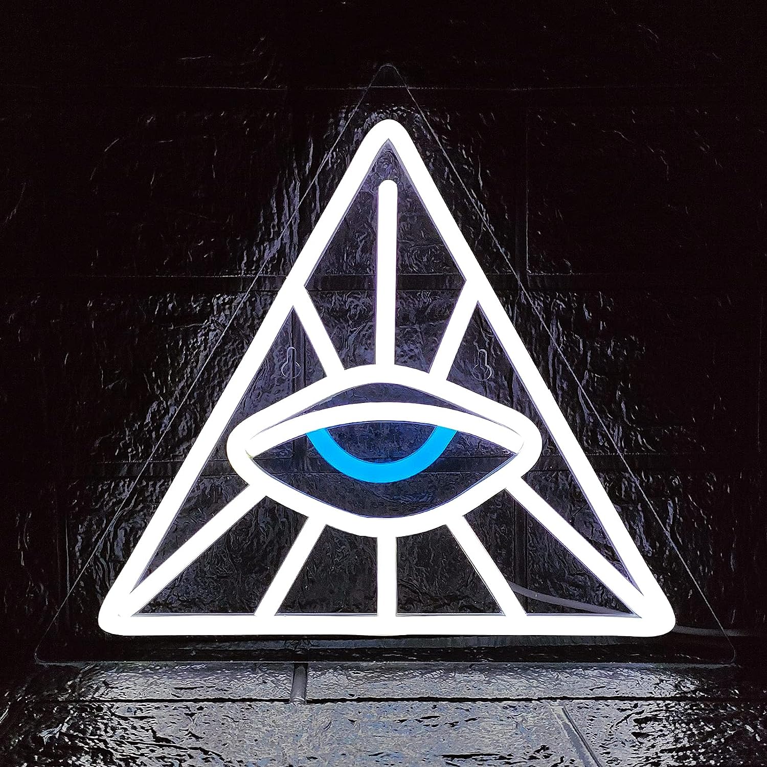 Eye in Triangle Neon Light LED - огляд і ціна Outdoor Lighting Decor Ideas