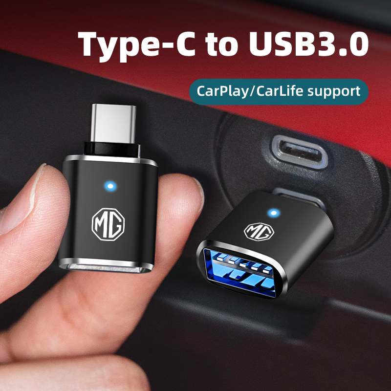 Car LED Type C To USB 3.0 Adap - огляд і ціна Lighting Interior Decor