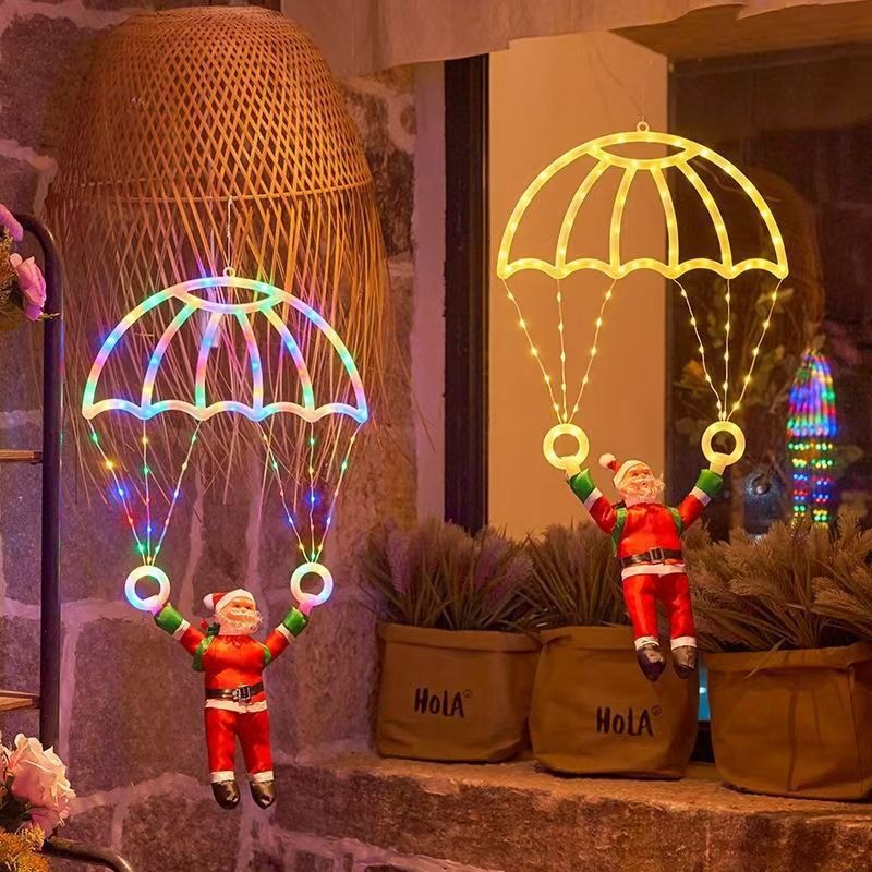 String Lights LED Santa Parach - огляд і ціна Pendant Lighting Christmas Decor