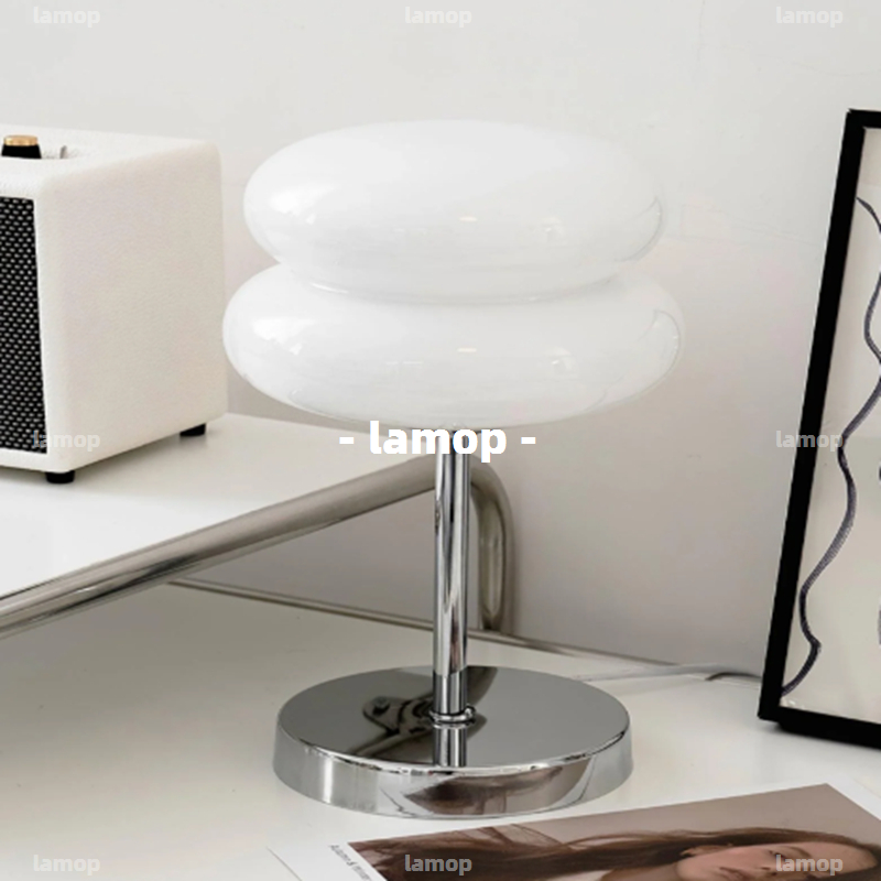 Bauhaus Cream‑Globe Table Lamp - огляд і ціна Ambient Lighting Decor For Room