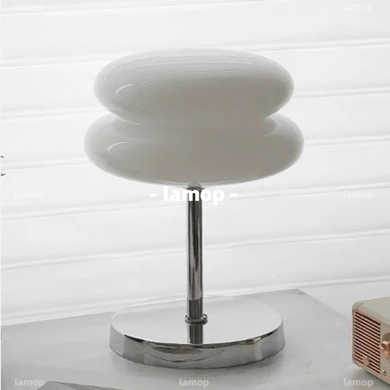 Bauhaus Cream‑Globe Table Lamp - огляд і ціна Ambient Lighting Decor For Room