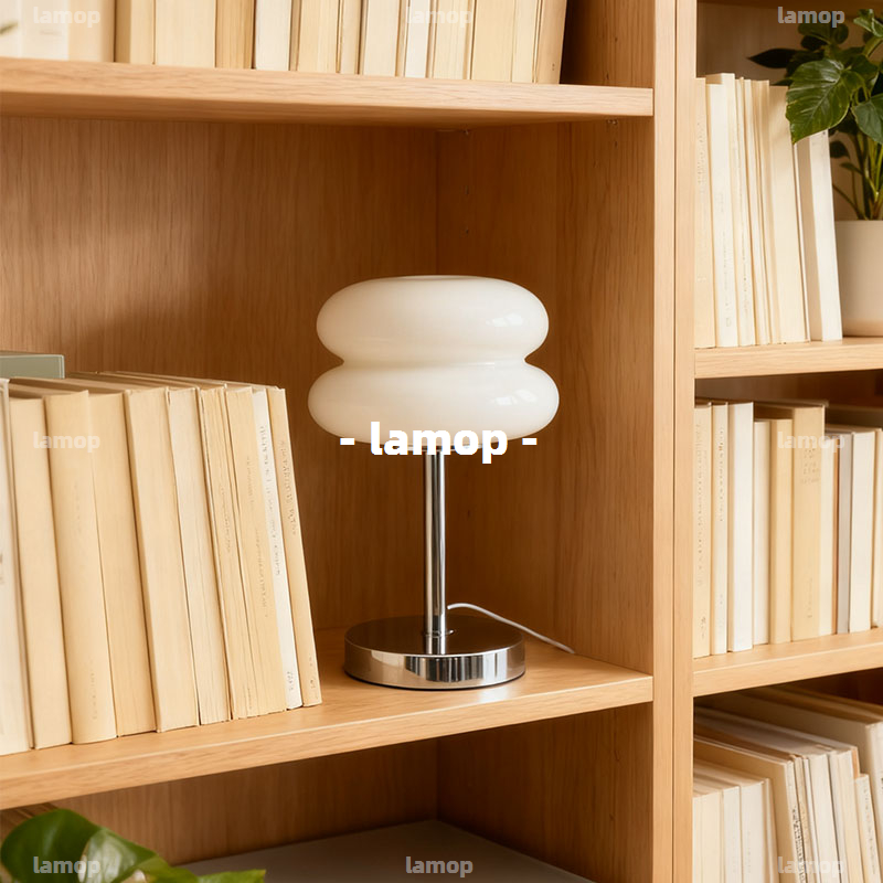 Bauhaus Cream‑Globe Table Lamp - огляд і ціна Ambient Lighting Decor For Room