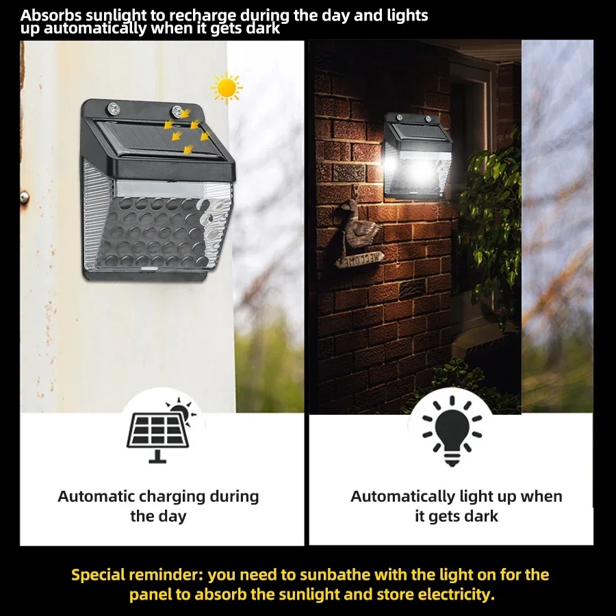 LED Solar Light PIR Motion Sen - огляд і ціна String Light Outdoor