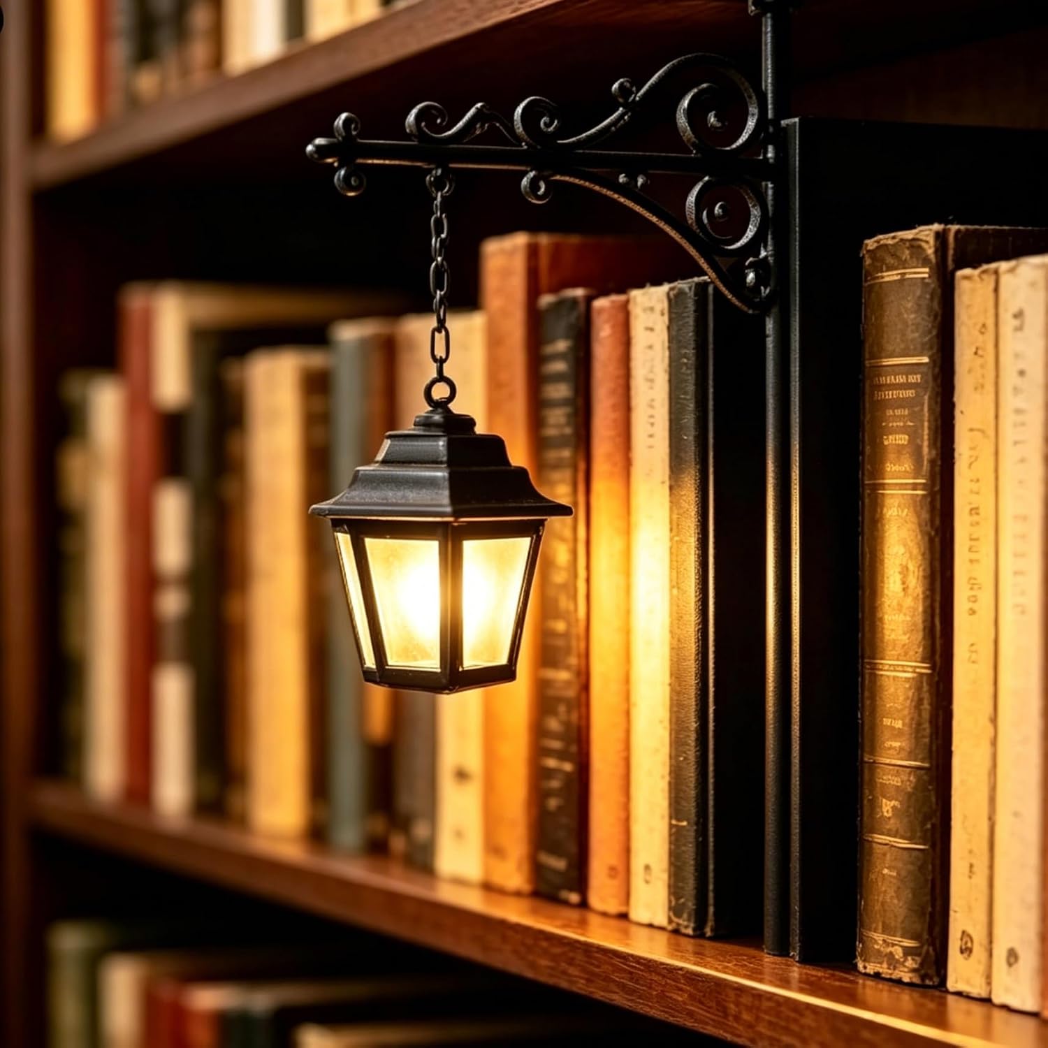 Bookshelf Lamp Library Lantern - огляд і ціна Lighting Decor Home
