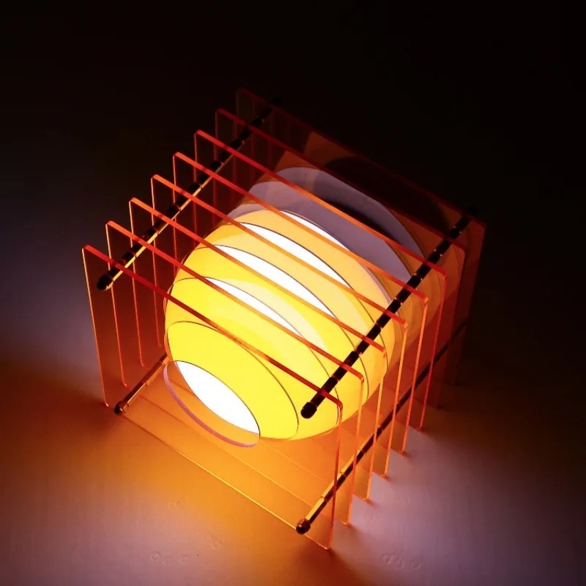 DIY Acrylic Thousand Layer Lam - огляд і ціна Lighting Decor Home