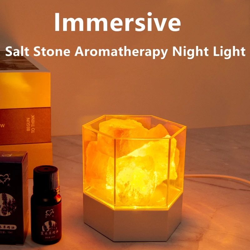 F2 LED Natural Himalayan Cryst - огляд і ціна Lava Lamp Desktop