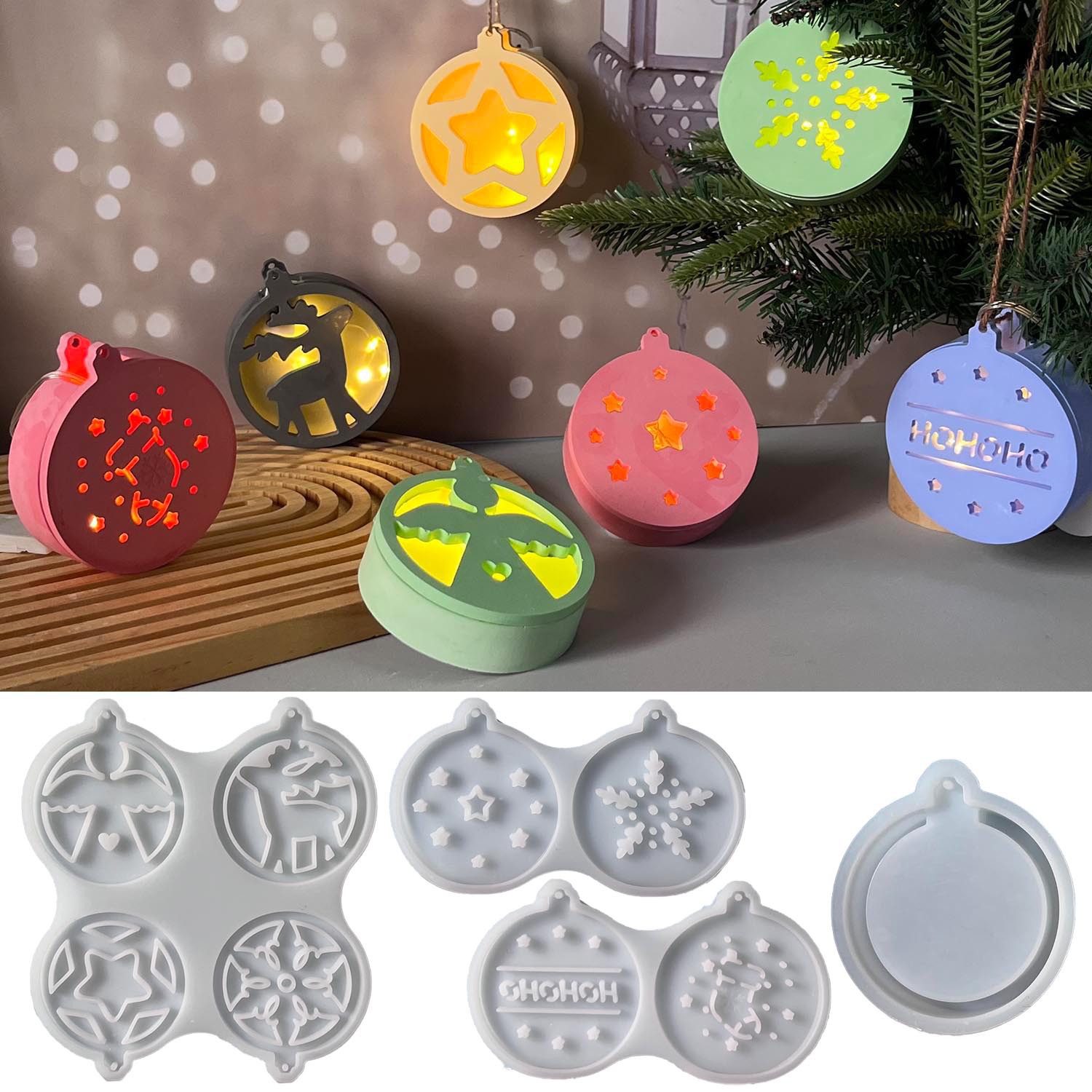Christmas Series Night Light P - огляд і ціна Pendant Lighting Christmas Decor
