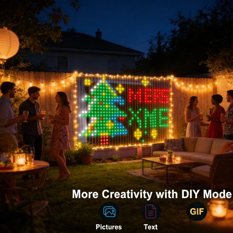 Smart 400LED Curtain Lights, M - огляд і ціна Fairy Light Curtain