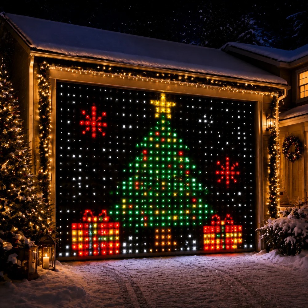 LED Pixel Curtain Lights Bluet - огляд і ціна Lighting Decor Home