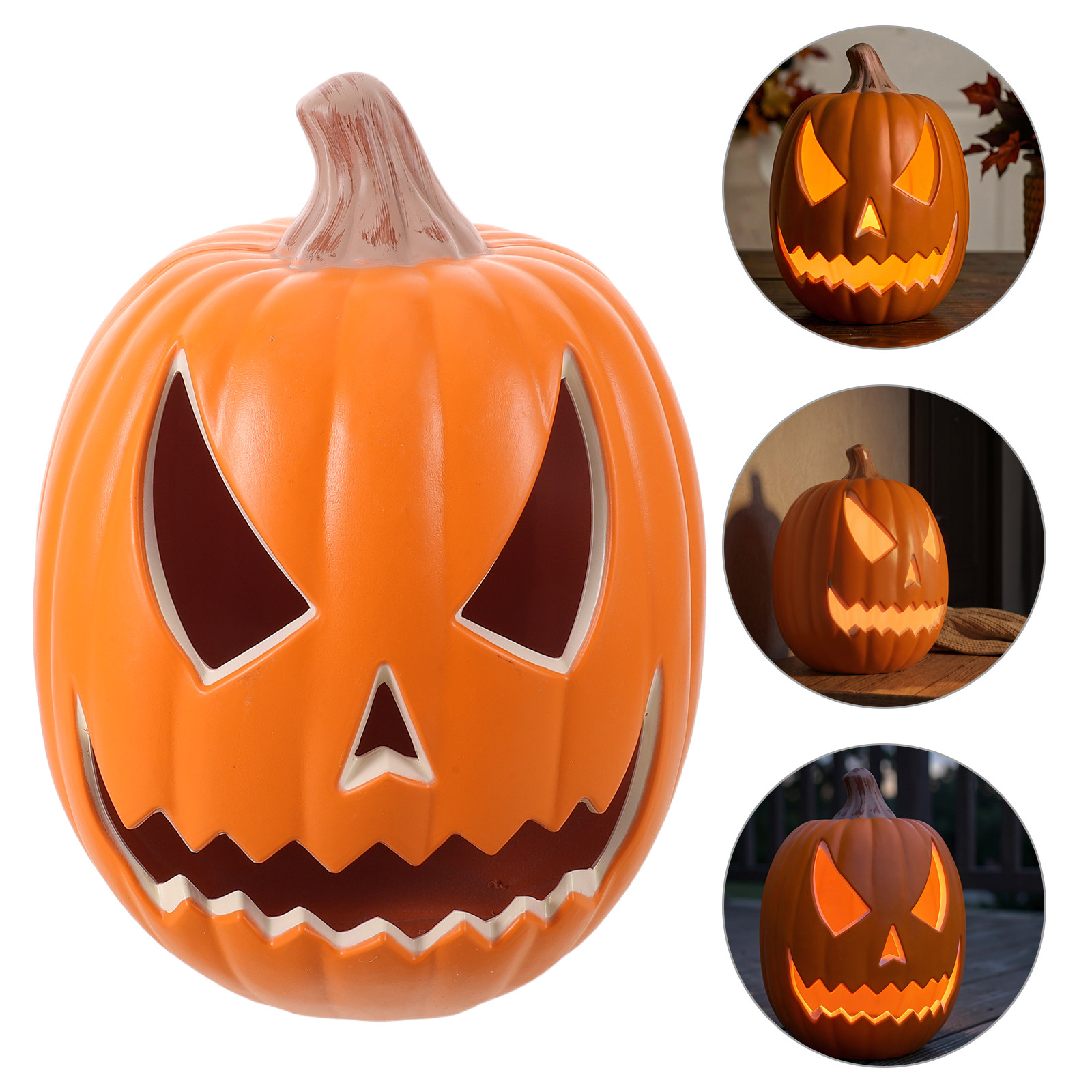 Halloween Portable Plastic Pum - огляд і ціна Lighting Decor Store