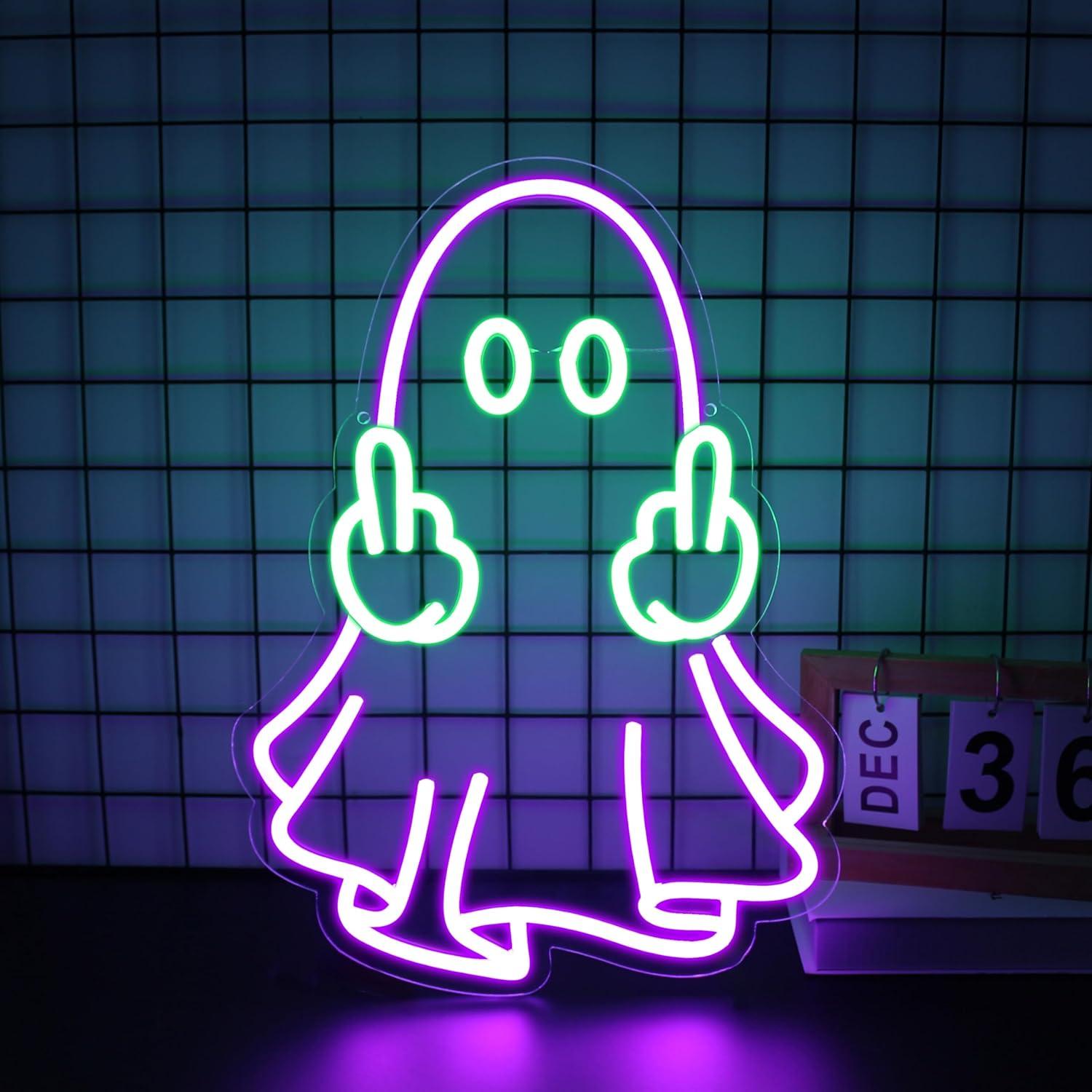 Ghost Neon Sign USB Powered LE - огляд і ціна Lighting Decor Home