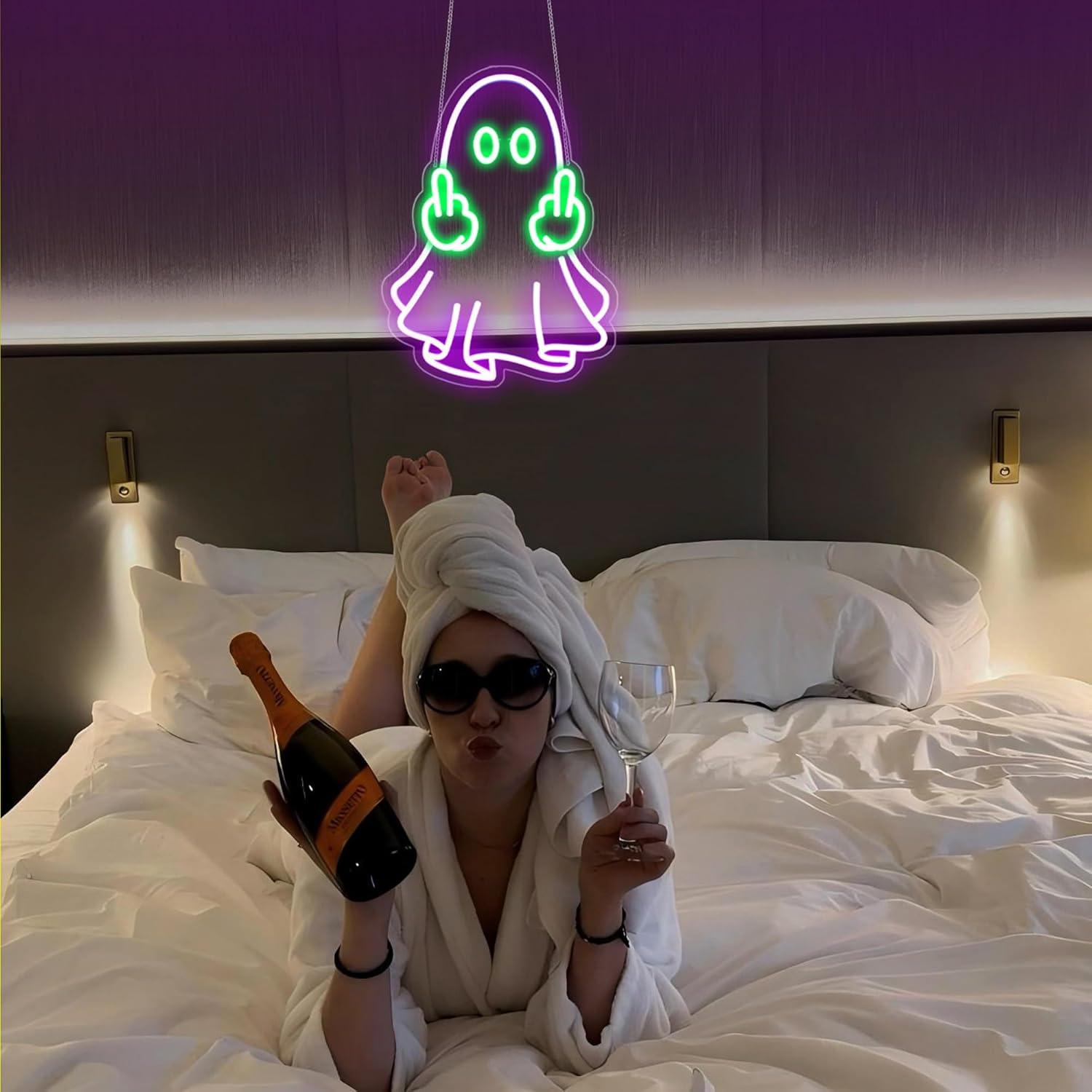Ghost Neon Sign USB Powered LE - огляд і ціна Lighting Decor Home