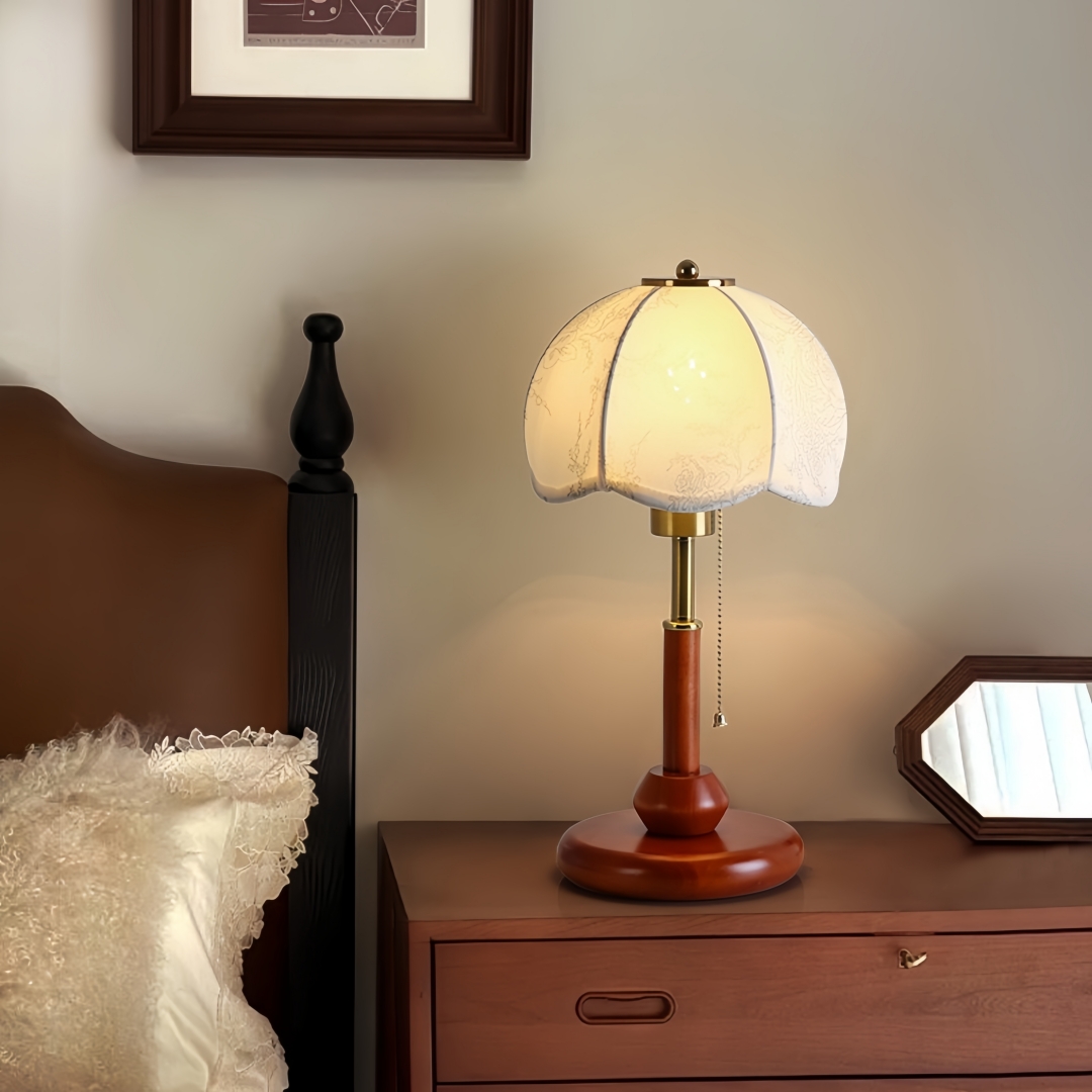 Vintage Scalloped Dome Table L - огляд і ціна Lighting Decor Home