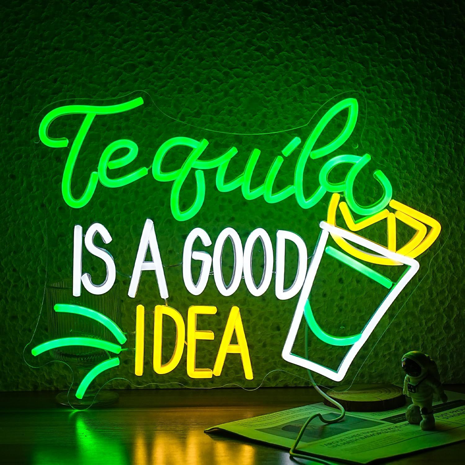 Tequila Is A Good Idea Neon Si - огляд і ціна Outdoor Lighting Decor Ideas