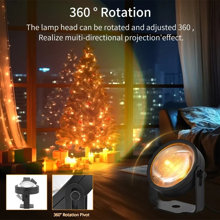 Tuya Smart Led Sunset Projecto - огляд і ціна Sunset Lamp Projection