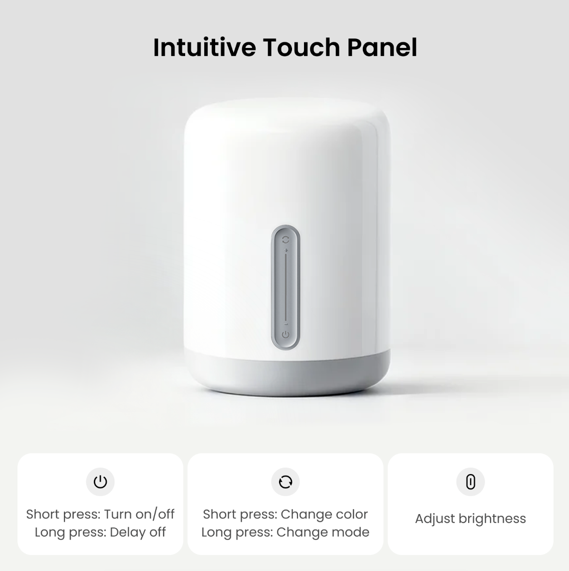 Yeelight Bedside Table Lamp Sm - огляд і ціна Touch Dimmer Lamp