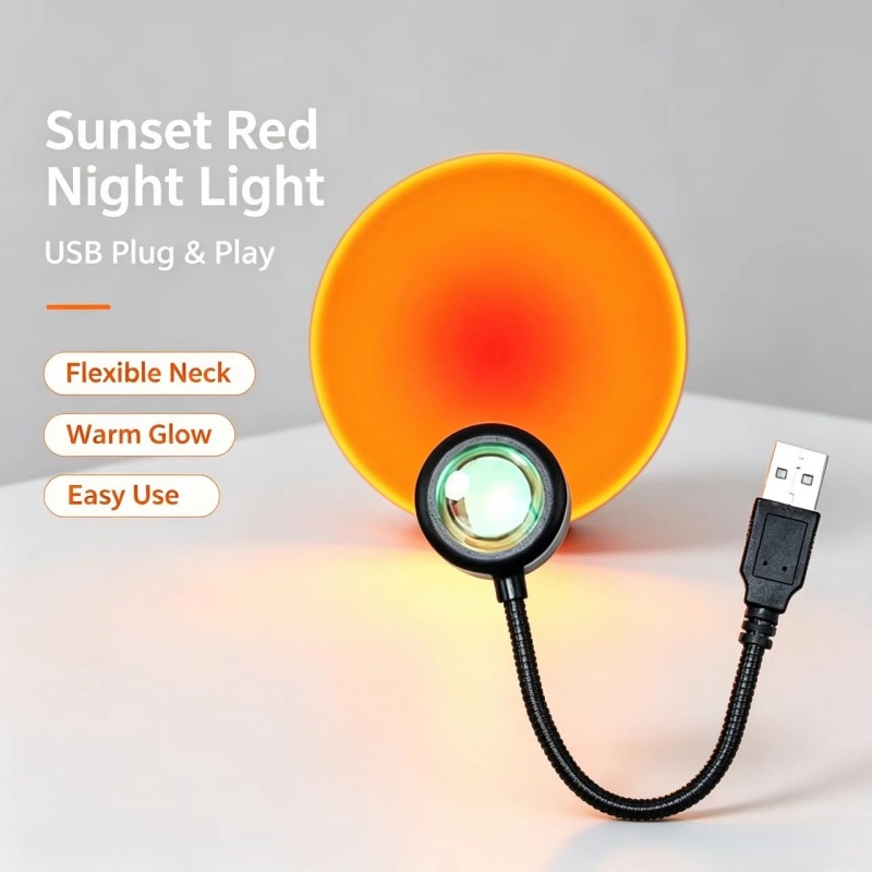 Intelligent sunset lamp LED ni - огляд і ціна Sunset Lamp Projection