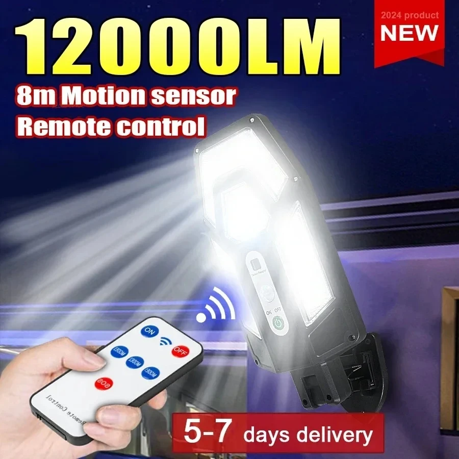 12000LM Powerful Solar Wall La - огляд і ціна String Light Outdoor