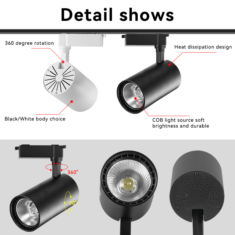 Led Track Light Set Spotlight  - огляд і ціна Lighting Decor Store