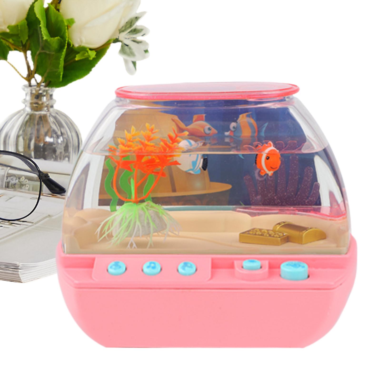 Toy Fish Tank Home Decoration  - огляд і ціна Lighting Decor Home