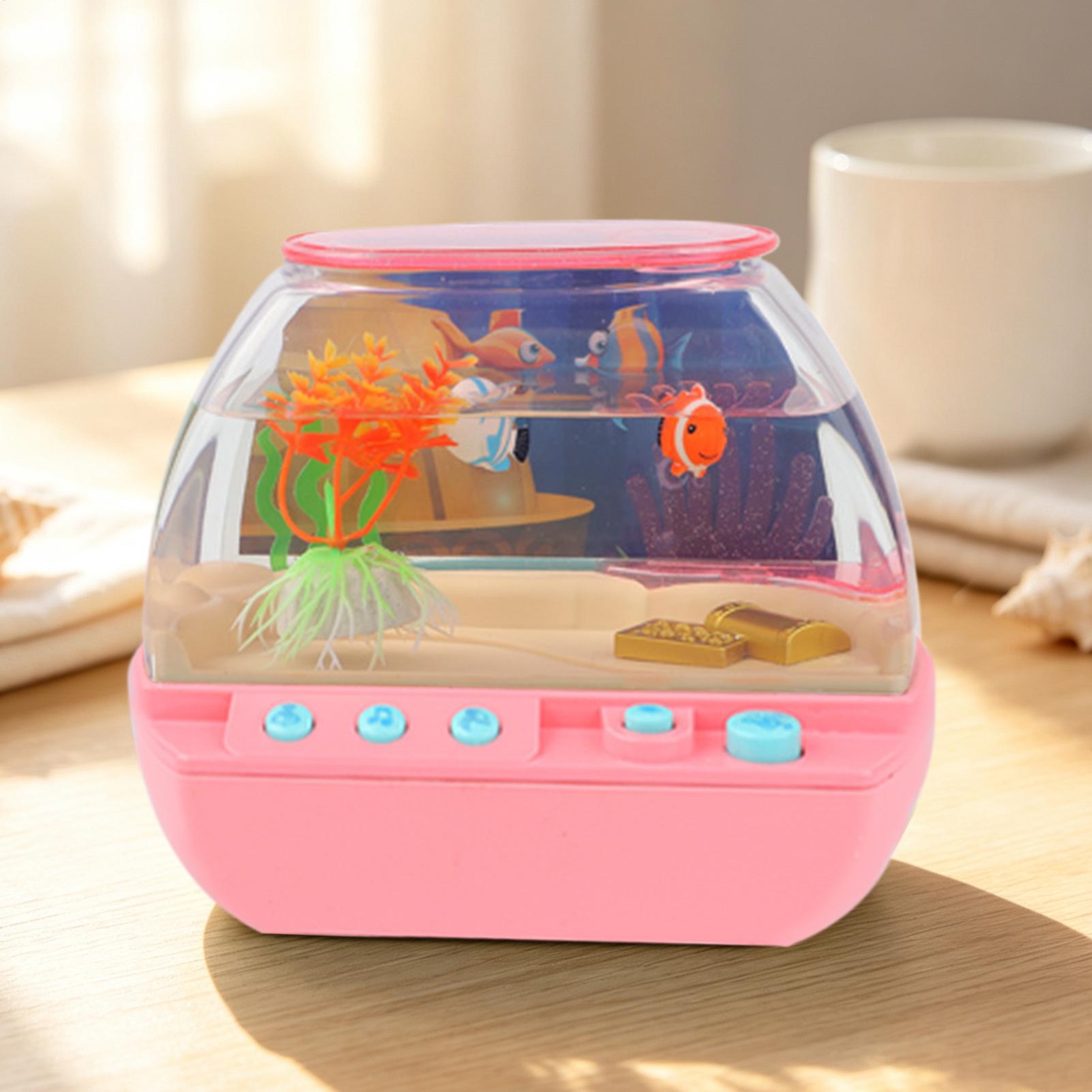 Toy Fish Tank Home Decoration  - огляд і ціна Lighting Decor Home