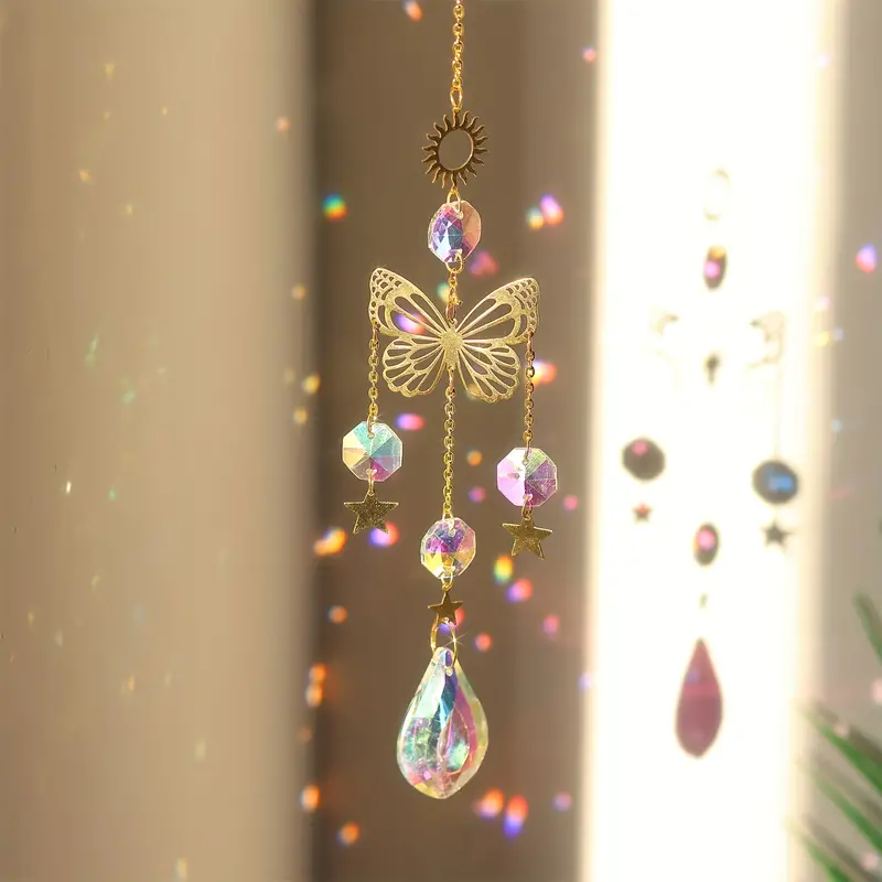 1 PC Butterfly Crystal Sun Cat - огляд і ціна Lighting Jockey