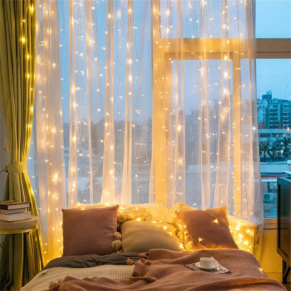 Christmas Home Decoration 2026 - огляд і ціна Fairy Light Curtain