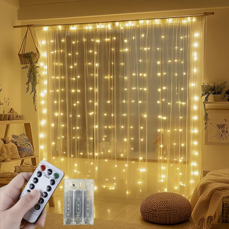 3M-6M Christmas Decoration Rem - огляд і ціна Fairy Light Curtain