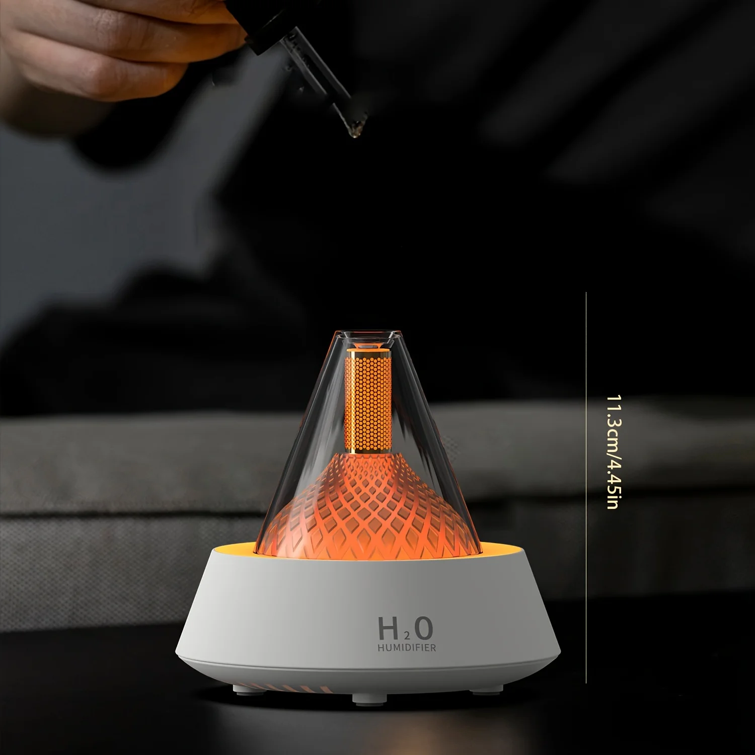 Volcano Humidifier Desktop Min - огляд і ціна Lava Lamp Desktop