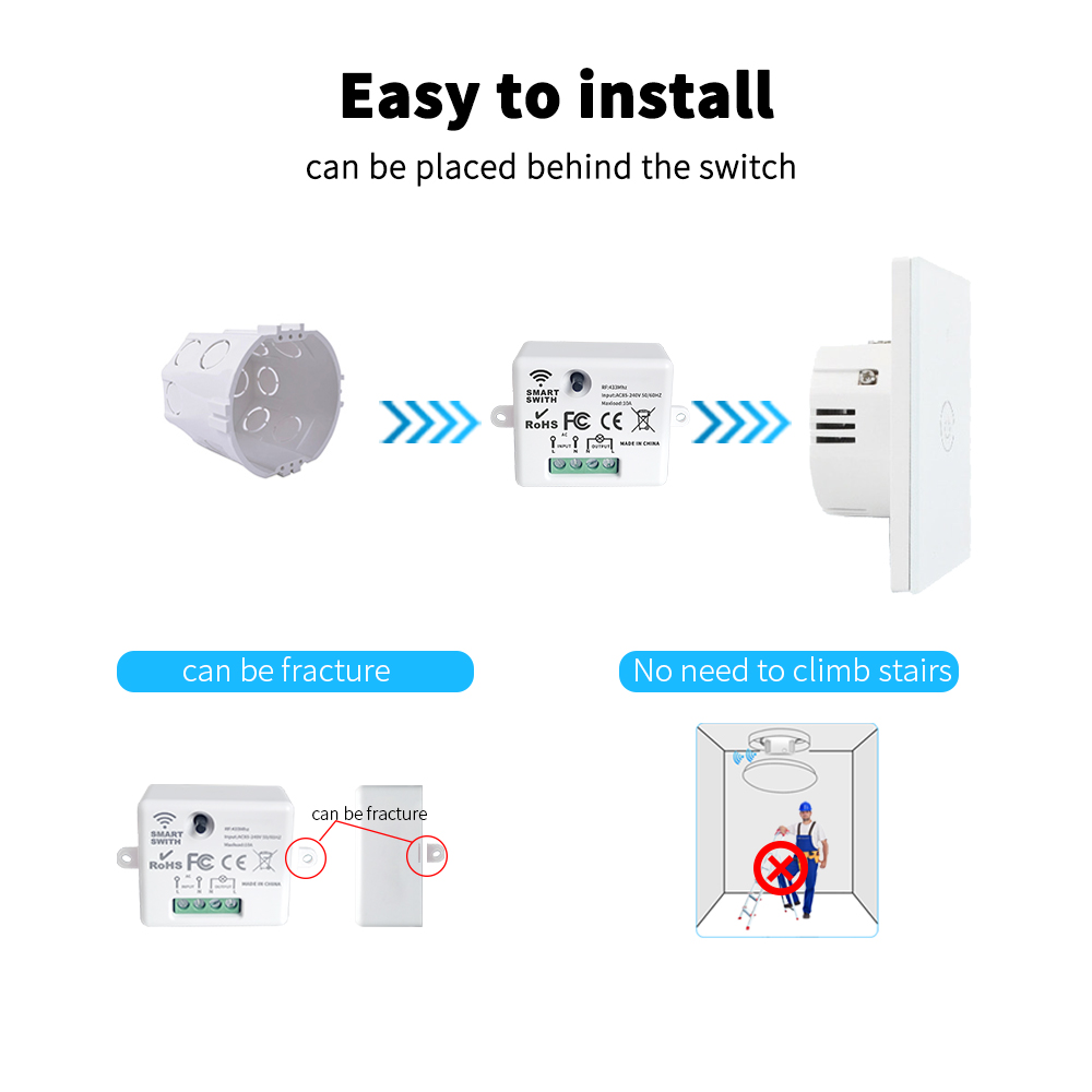 Hococa CR2032 Battery Wireless - огляд і ціна Touch Dimmer Lamp