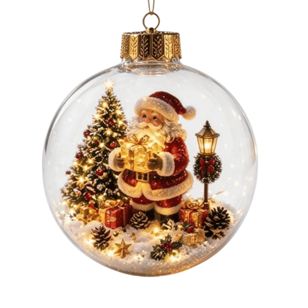 Acrylic Material Christmas Bal - огляд і ціна Pendant Lighting Christmas Decor