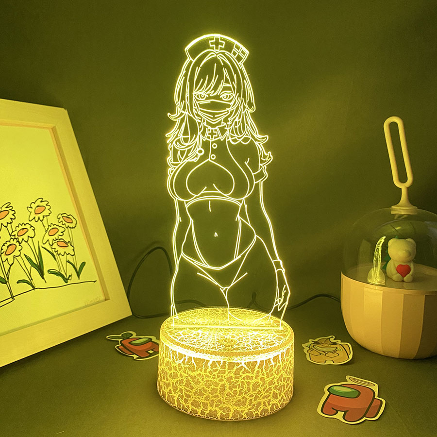 Men's Anime 3D LED Neon Night  - огляд і ціна Lava Lamp Desktop