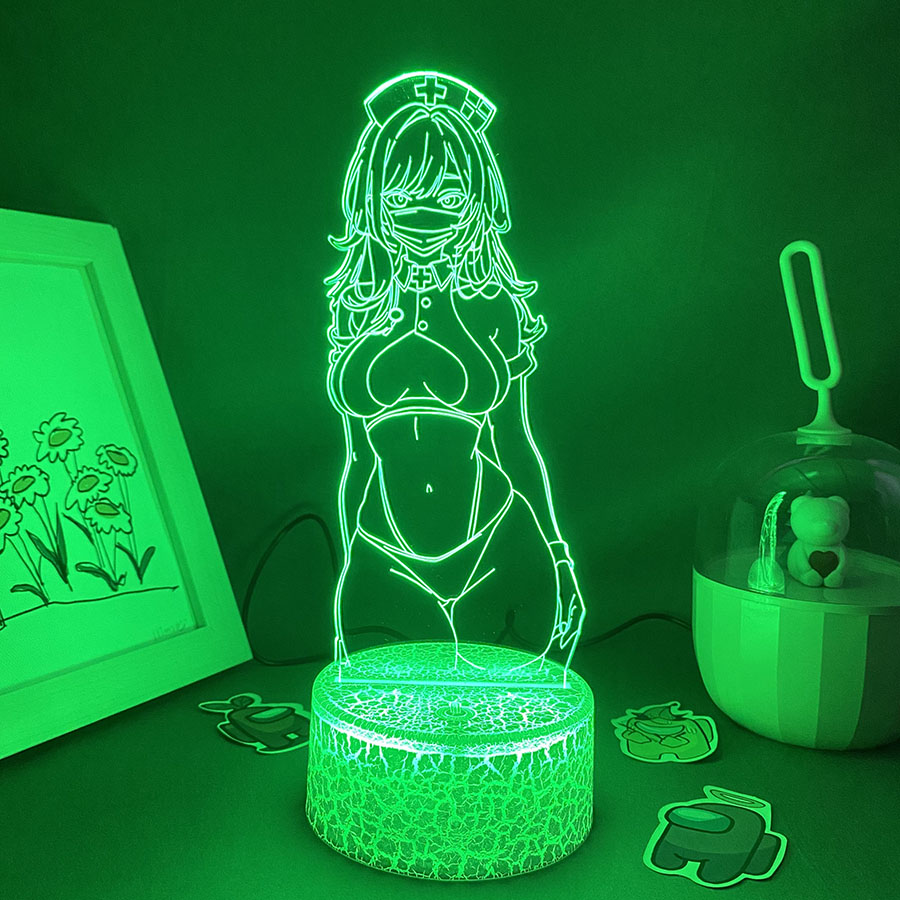 Men's Anime 3D LED Neon Night  - огляд і ціна Lava Lamp Desktop