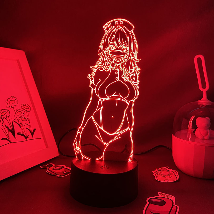 Men's Anime 3D LED Neon Night  - огляд і ціна Lava Lamp Desktop