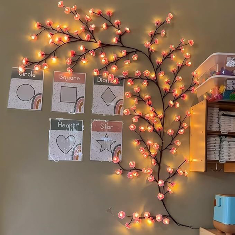 Remote Control LED Cherry Blos - огляд і ціна Wall Decor Lighting Tree