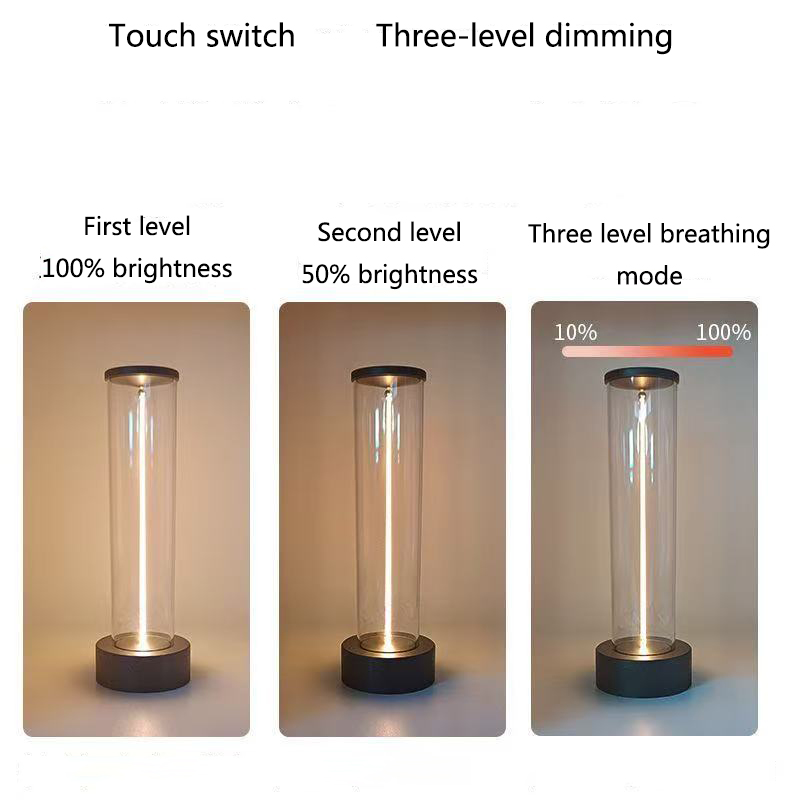 Wireless Portable LED Desk Lam - огляд і ціна Touch Dimmer Lamp