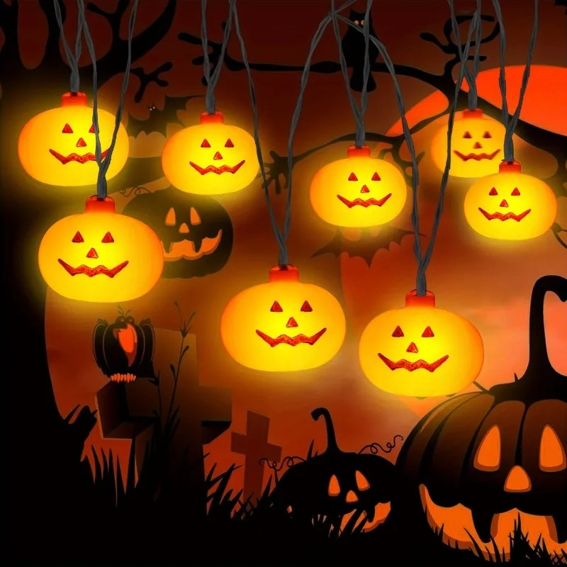 Battery Powered Halloween Pump - огляд і ціна String Light Outdoor