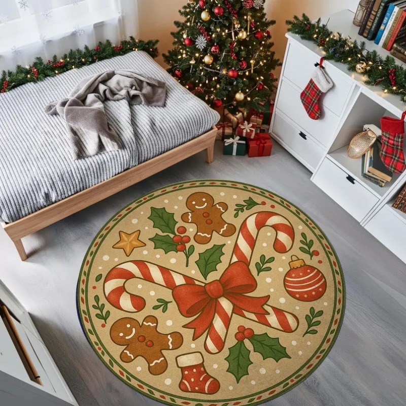 3D Christmas Village Rug Winte - огляд і ціна Outdoor Lighting Decor Ideas