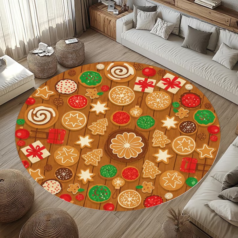 3D Christmas Village Rug Winte - огляд і ціна Outdoor Lighting Decor Ideas