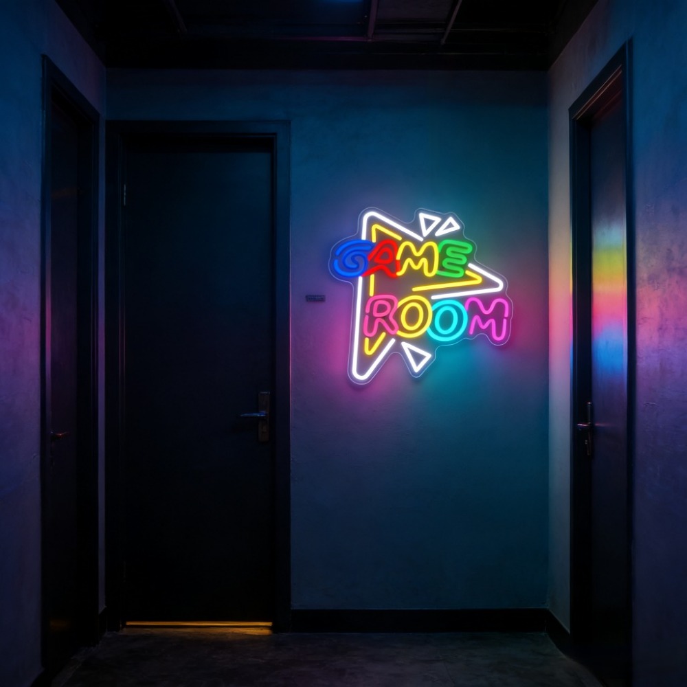 GAME ROOM LED Neon Sign Dimmab - огляд і ціна Outdoor Lighting Decor Ideas