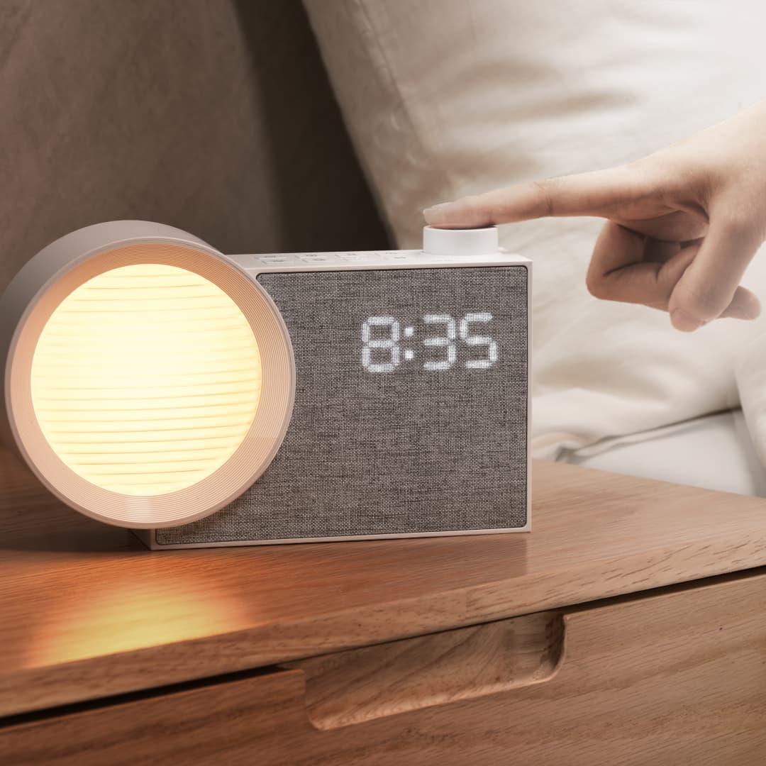 WILIT LED Night Light Alarm Cl - огляд і ціна Ambient Lighting Decor For Room