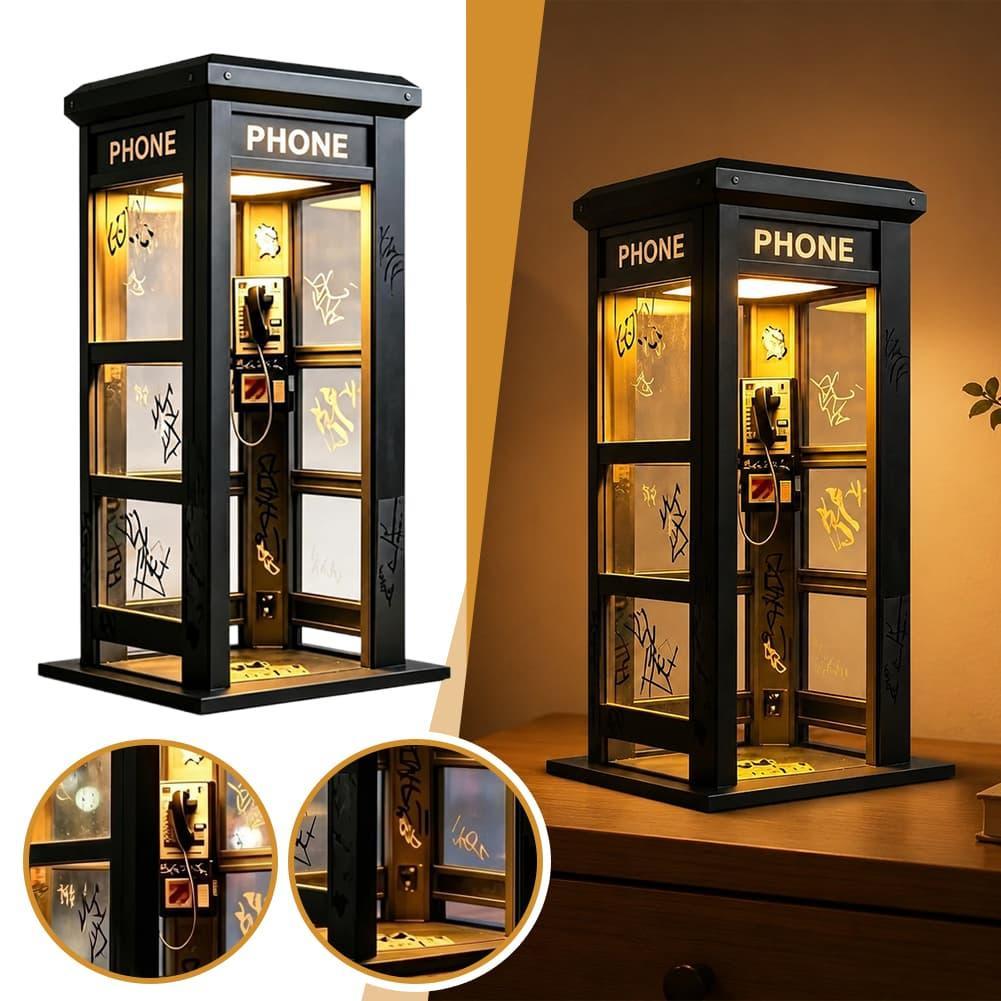 Vintage London Telephone Booth - огляд і ціна Lighting Decor Home
