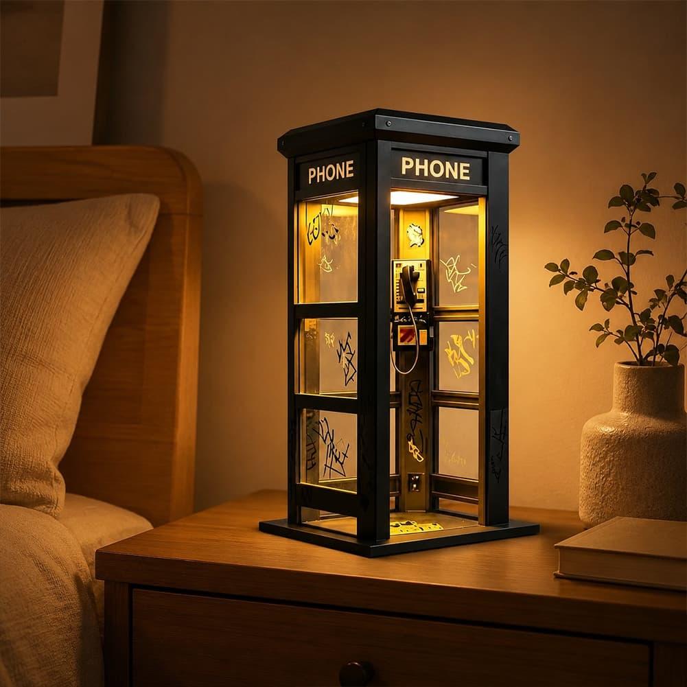 Vintage London Telephone Booth - огляд і ціна Lighting Decor Home