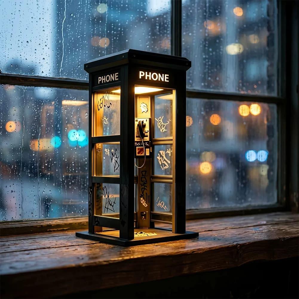 Vintage London Telephone Booth - огляд і ціна Lighting Decor Home