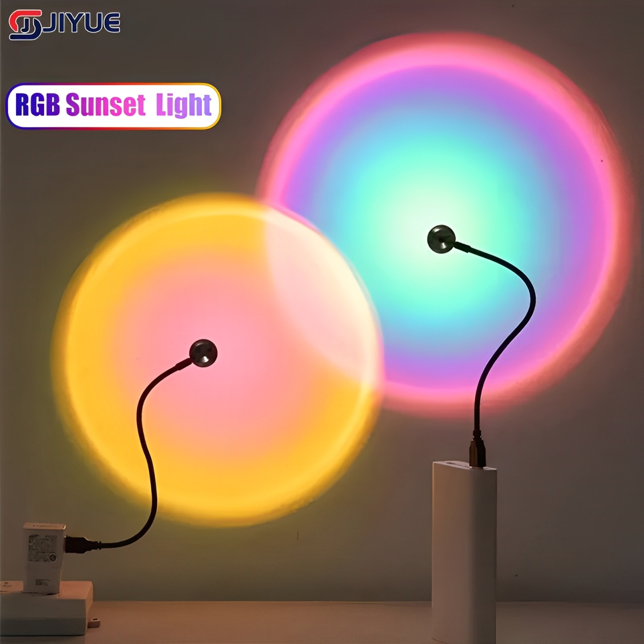 Mini USB ED Sunset Lamp Nightl - огляд і ціна Sunset Lamp Projection