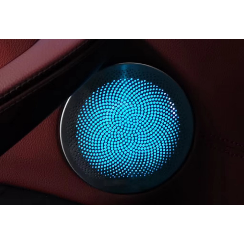 New Car Tweeter  Speaker Cover - огляд і ціна Lighting Interior Decor