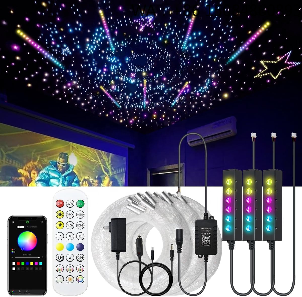 RGB Fiber Optic Star Ceiling L - огляд і ціна Lighting Interior Decor